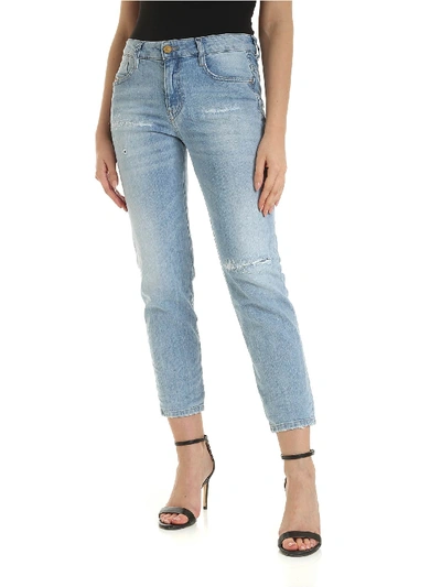 Shop Diesel D-rifty Jeans In Light Blue