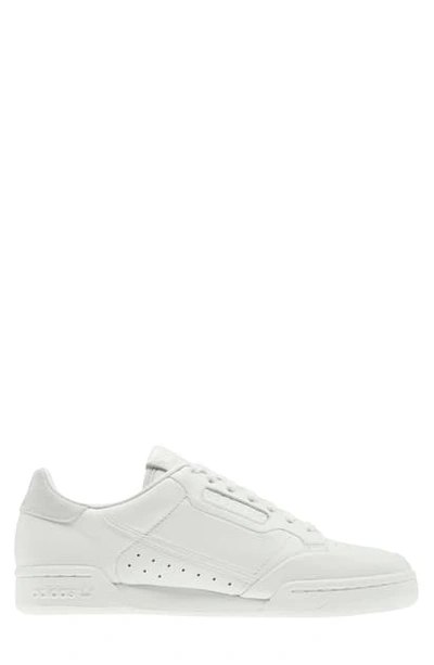 Shop Adidas Originals Continental 80 Sneaker In Off White/ Off White