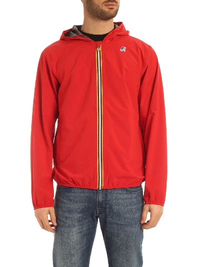 Shop K-way Jacques Jacket In Red