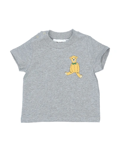 Shop Mini Rodini T-shirts In Grey
