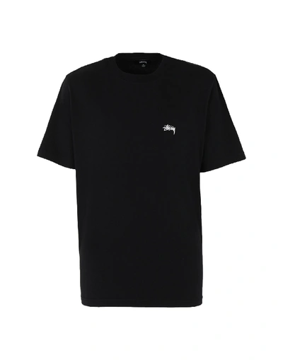 Shop Stussy T-shirts In Black