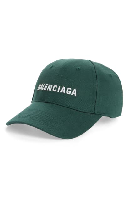 balenciaga green cap
