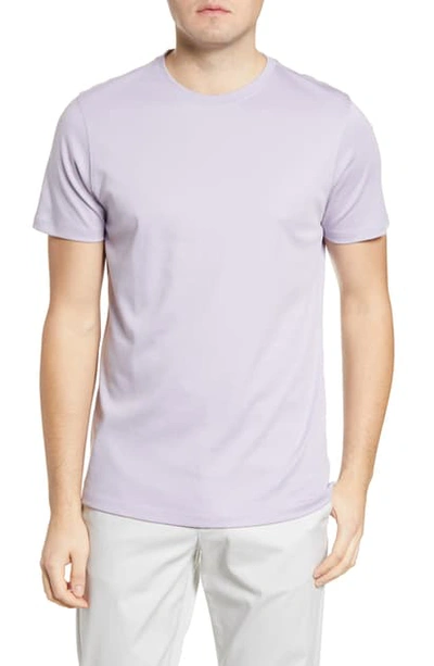 Shop Robert Barakett Georgia Crewneck T-shirt In Lavender Mist