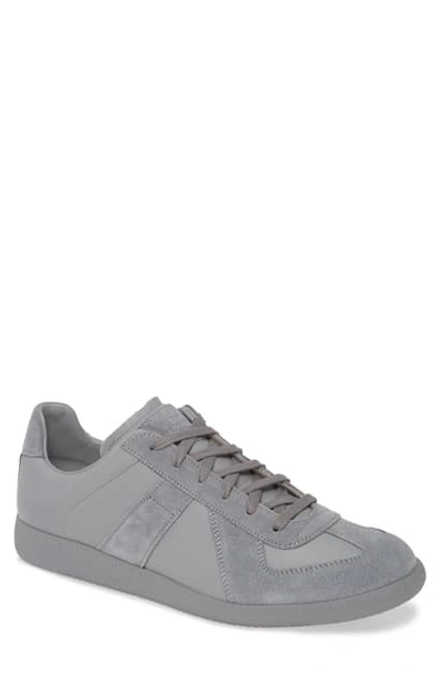 Shop Maison Margiela Replica Low Top Sneaker In Grey