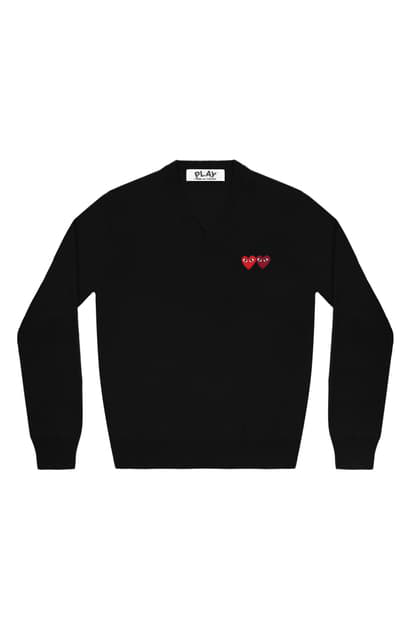 comme des garcons twin hearts