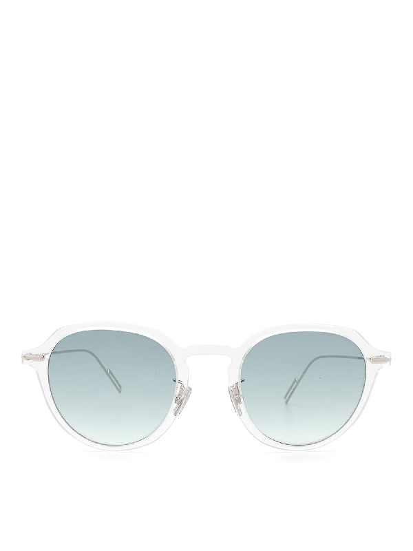 dior transparent sunglasses