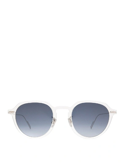 Shop Dior Disappear1 Sunglasses In Transparent