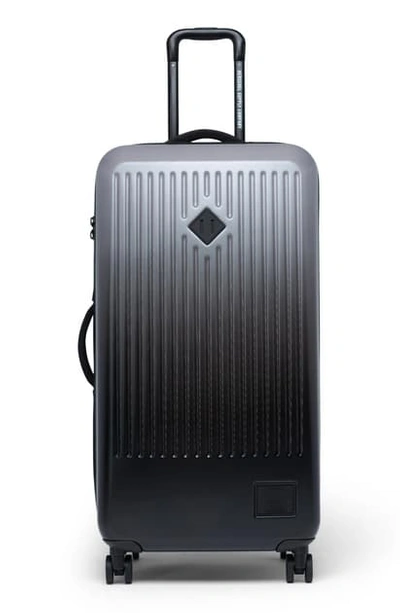 Shop Herschel Supply Co Trade 34-inch Large Wheeled Packing Case In Quiet Shade/ Black Gradient