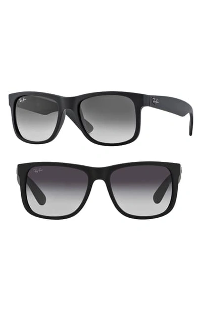 Shop Ray Ban Youngster 54mm Sunglasses In Black
