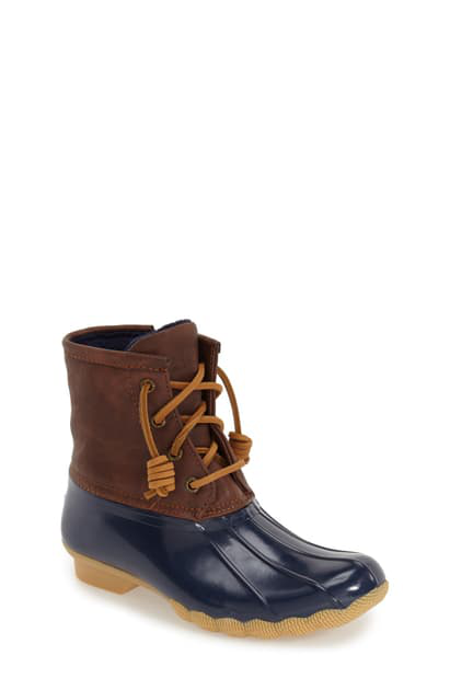 kids sperry duck boots