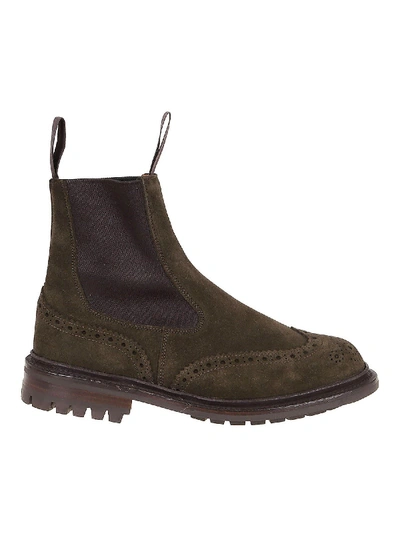 Shop Tricker's Brown Silvia Ankle Boots