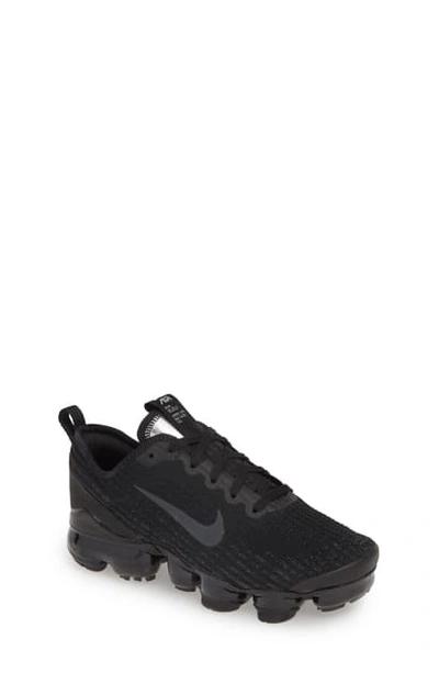 Shop Nike Air Vapormax Flyknit Sneaker In Grey/ Metallic Silver- Thistle