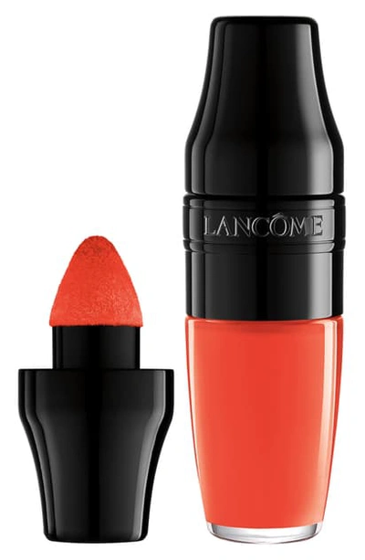 Shop Lancôme Matte Shaker High Pigment Liquid Lipstick In Magic Orange