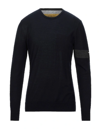 Shop Patrizia Pepe Sweaters In Dark Blue