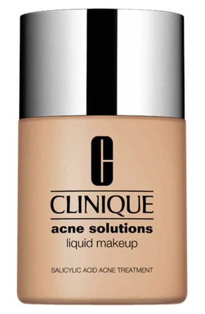 Shop Clinique Acne Solutions™ Liquid Makeup Foundation, 1 oz In Deep Neutral