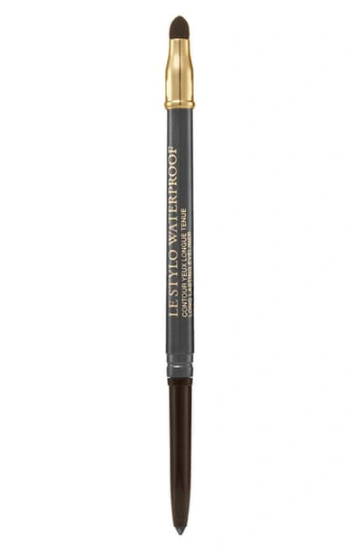 Shop Lancôme Le Stylo Waterproof Long Lasting Eyeliner In Steel