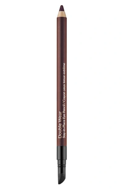 Shop Estée Lauder Double Wear Stay-in-place Eye Pencil In Burgundy Suede