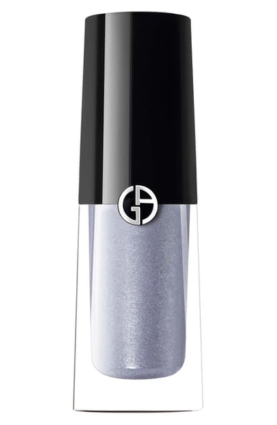 Shop Giorgio Armani Eye Tint Liquid Eyeshadow In 32 Blue Reflection/glitter