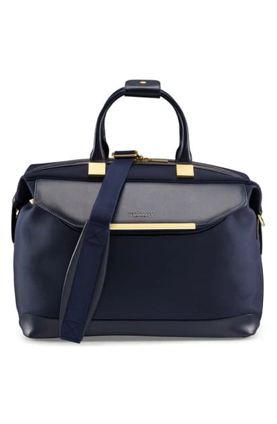 Shop Ted Baker Small Albany Duffel Bag In Navy