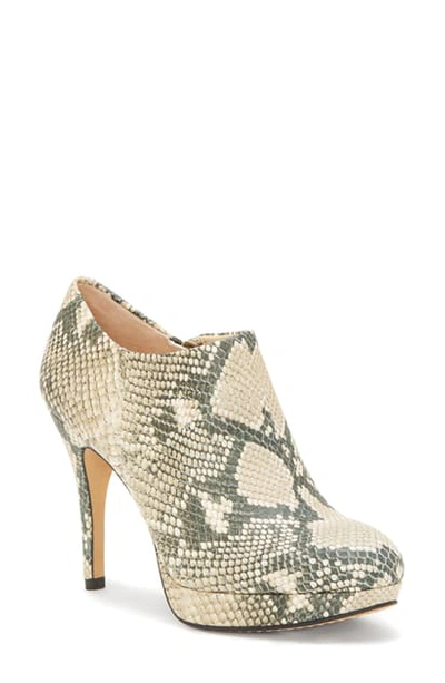 Shop Vince Camuto 'elvin' Bootie In Natural Leather