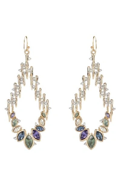 Shop Alexis Bittar Asteria Nova Navette Spiked Drop Earrings In Gold