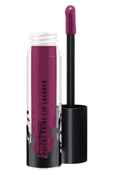 Mac Cosmetics Mac Patent Paint Lip Lacquer In Vinyl Underground