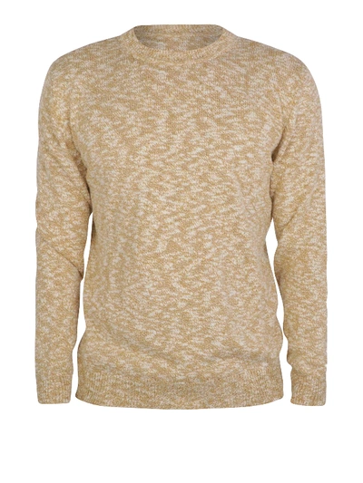 Shop Altea Yellow Melange Sweater