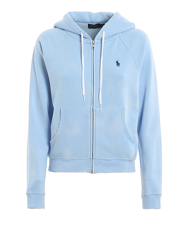 ralph lauren blue hoodie