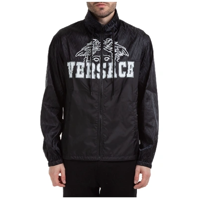 Shop Versace Men's Outerwear Jacket Blouson  Medusa In Black