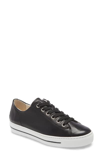 paul green black sneakers
