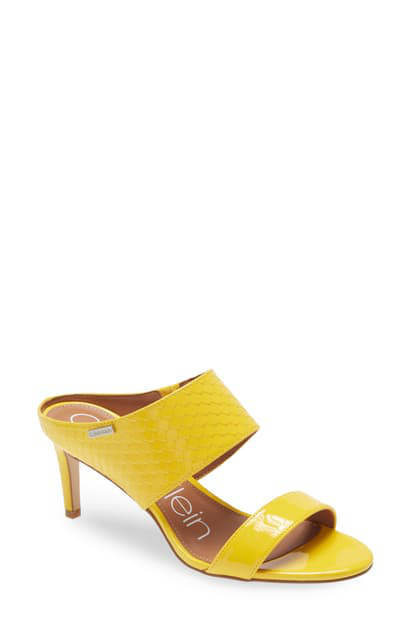 macys yellow shoes
