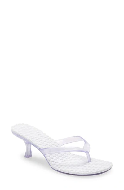 Shop Jeffrey Campbell Thong 2 Slide Sandal In Lilac Pastel