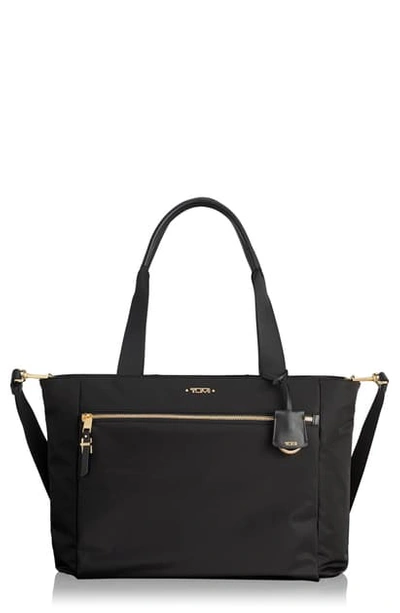 Shop Tumi Voyageur Mauren Nylon Tote In Black