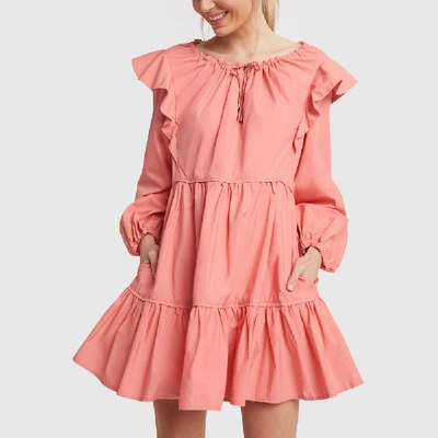 Shop Ephemera Pasteque Trapeze Mini Dress