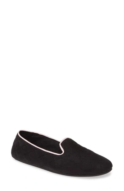 Shop Patricia Green Riley Slipper In Black Fabric