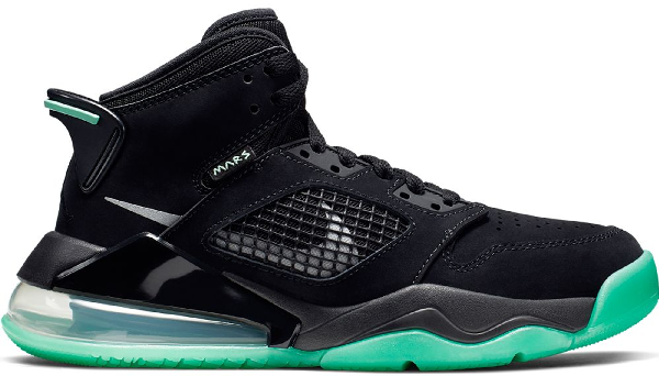 jordan mars 270 black and green