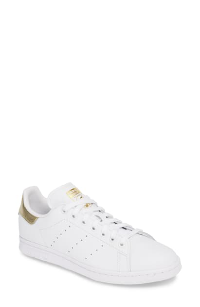 stan smith white and gold