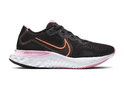 Pre-owned Nike Renew Run Black White Pink (women's) In Black/white Pink-orange Pulse