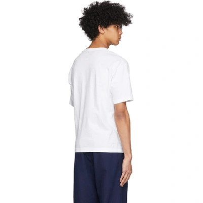 Shop Visvim White Aka Oni T-shirt