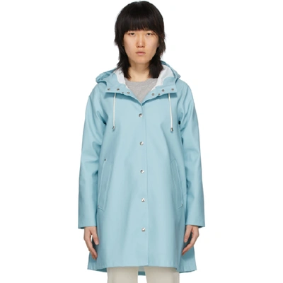 Shop Stutterheim Blue Mosebacke Raincoat In 2018 Aqua