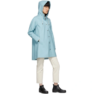 Shop Stutterheim Blue Mosebacke Raincoat In 2018 Aqua