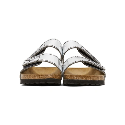 PROENZA SCHOULER 银色 BIRKENSTOCK 联名 ARIZONA 凉鞋