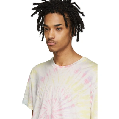 Shop Amiri Multicolor Hippie T-shirt In Psd