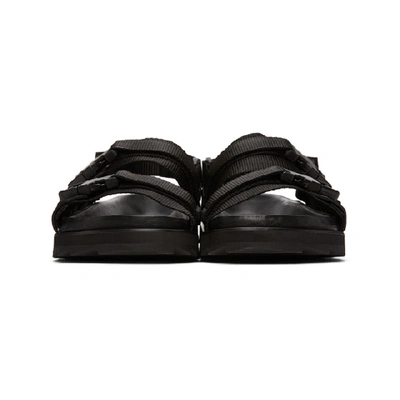 Shop Tiger Of Sweden Black Jordan Sandals In 050 Black