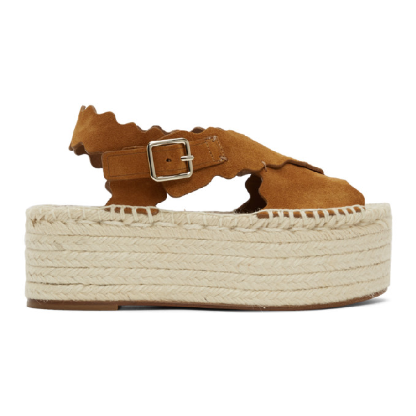 tan suede sandals