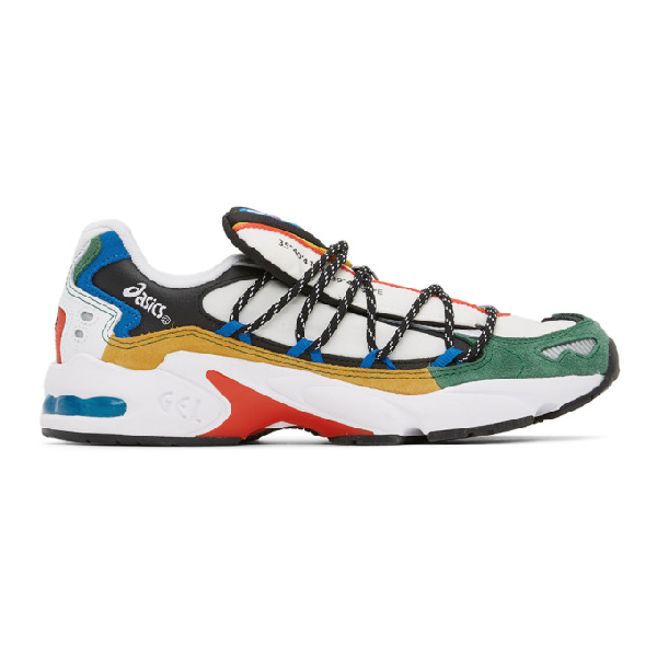 asics multicolor shoes