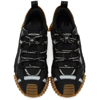 Shop Dolce & Gabbana Dolce And Gabbana Black Ns1 Sneakers In 8b956 Black