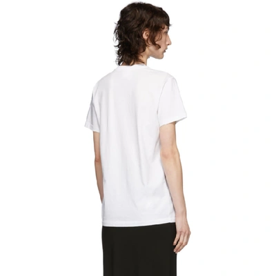 Shop Helmut Lang White Standard T-shirt In Chalk White