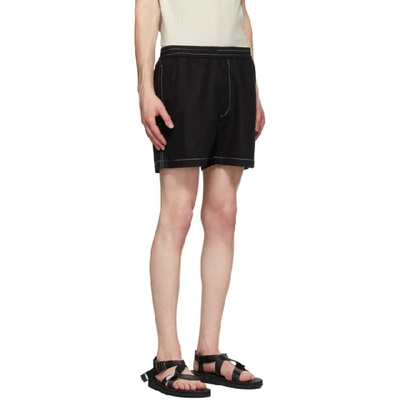 Shop Second / Layer Second/layer Black Boxer Shorts