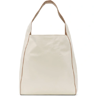 Shop Joseph Off-white Small Slouch Tote In 0021 Off Wh
